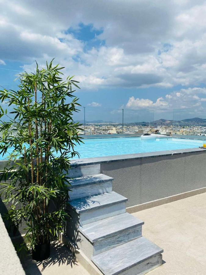 New 2Bdr Apartment With Shared Rooftop Pool Atenas Exterior foto