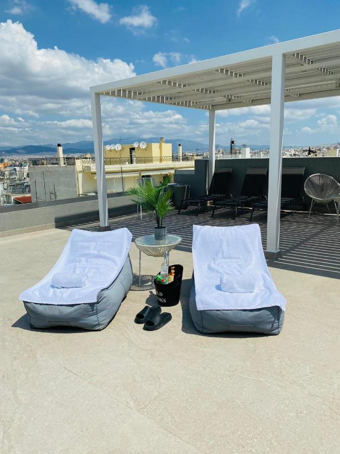 New 2Bdr Apartment With Shared Rooftop Pool Atenas Exterior foto